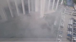El fuego fue controlado alrededor de las 18.30.