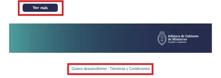 Al final del anuncio aparecen dos opciones con las que el usuario puede interactuar: Al final del anuncio aparecen dos opciones con las que el usuario puede interactuar: