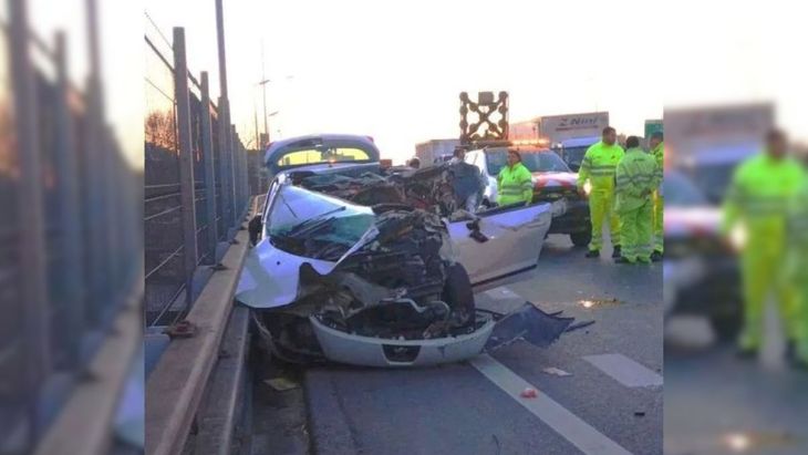 Dos carriles fueron obstruidos por el operativo. Dos carriles fueron obstruidos por el operativo.