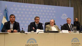 Michel y Castagnetto disertaron en Diputados.&nbsp;