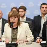 Patricia Bullrich defendió su gestión en Seguridad, antes de dejar el ministerio para pasar al Senado. Patricia Bullrich defendió su gestión en Seguridad, antes de dejar el ministerio para pasar al Senado.