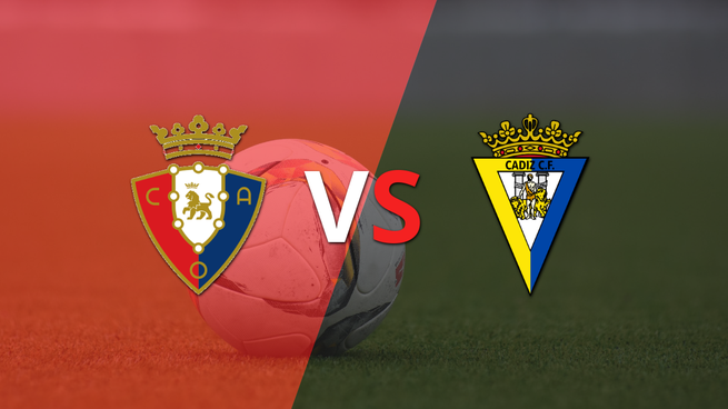 España - Primera División: Osasuna vs Cádiz Fecha 25