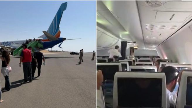 El vuelo FZ 1073 viajaba desde Dubái hacia Tel Aviv con 174 personas a bordo.