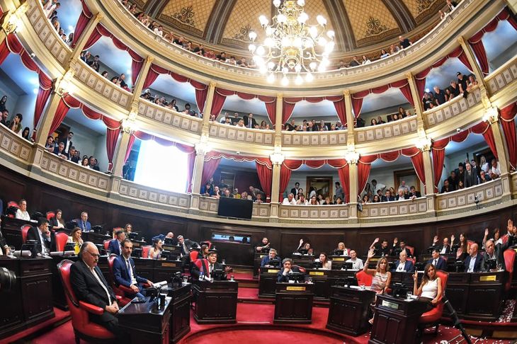 El Senado bonaerense sesionó por primera vez en el año. El Senado bonaerense sesionó por primera vez en el año.