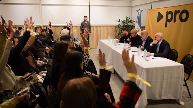 La asamblea del PRO de Ciudad aprobó la conformación de alianzas para octubre. 