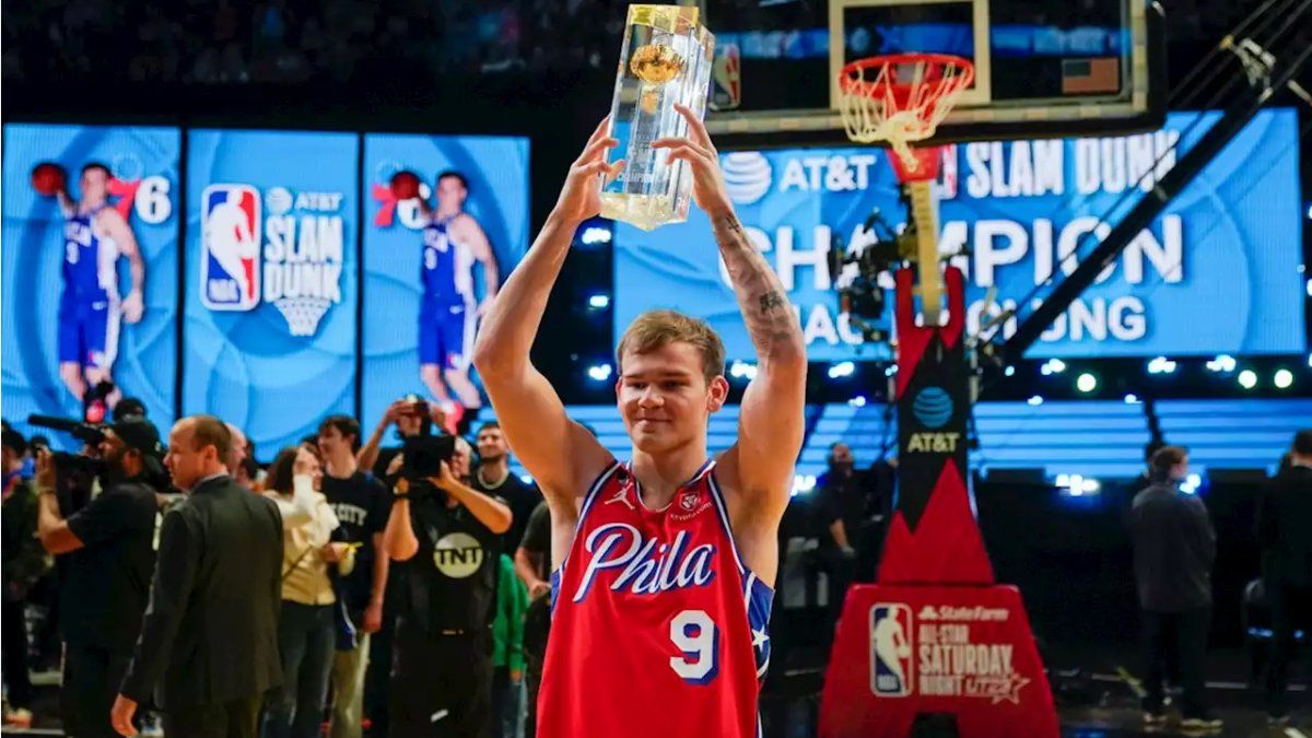 Game of the Stars: beastly show of the new king of the heights in the dunk tournament