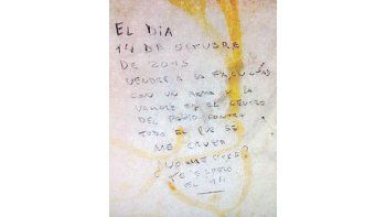 La amenaza que apareció en un baño de la  Facultad de Arquitectura. Pánico entre docentes y alumnos.