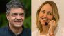 Jorge Macri and Clara Muzzio. Jorge Macri and Clara Muzzio.