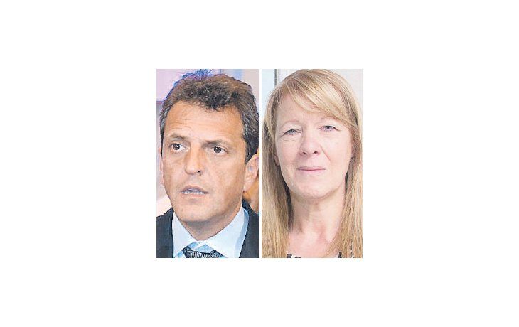 Sergio Massa y Margarita Stolbizer