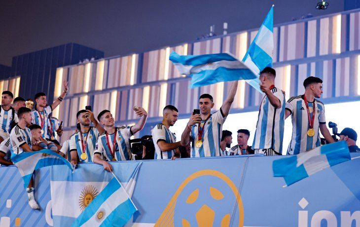 ¿cual sera el recorrido que hara la seleccion hasta el obelisco?