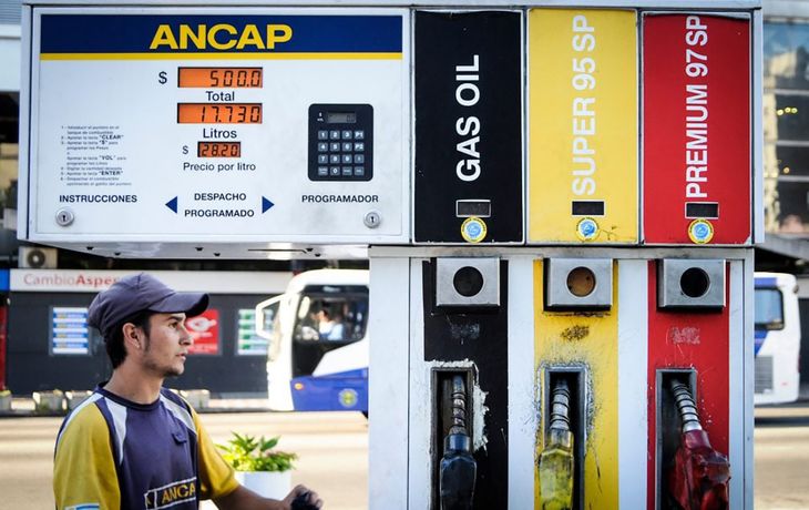 Las ventas de combustible de Ancap se dispararon 12% en enero