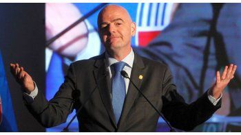 Gianni Infantino, presidente de la FIFA.