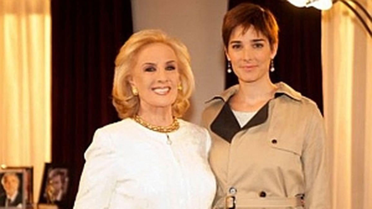 Juanita Viale reemplazó a Mirtha en sus almuerzos