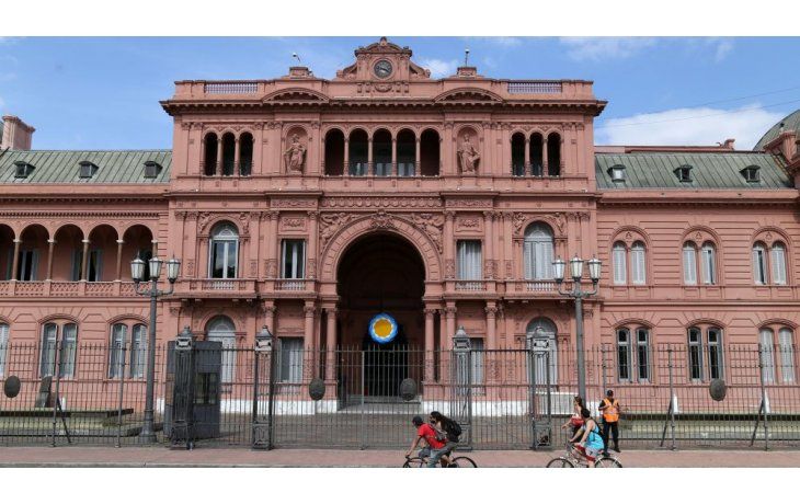 Los alrededores de Casa Rosada, con cortes por seguridad