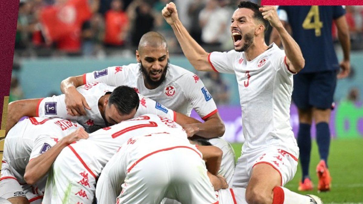 Mundial de Qatar 2022: Túnez le ganó a Francia pero no le alcanzó