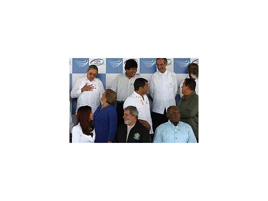 Los mandatarios alzaron su voz contra los países ricos.