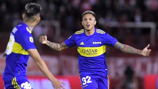 Almendra anotó el primer gol de la victoria de Boca.