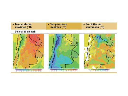 Vuelve el calor en la región agrícola