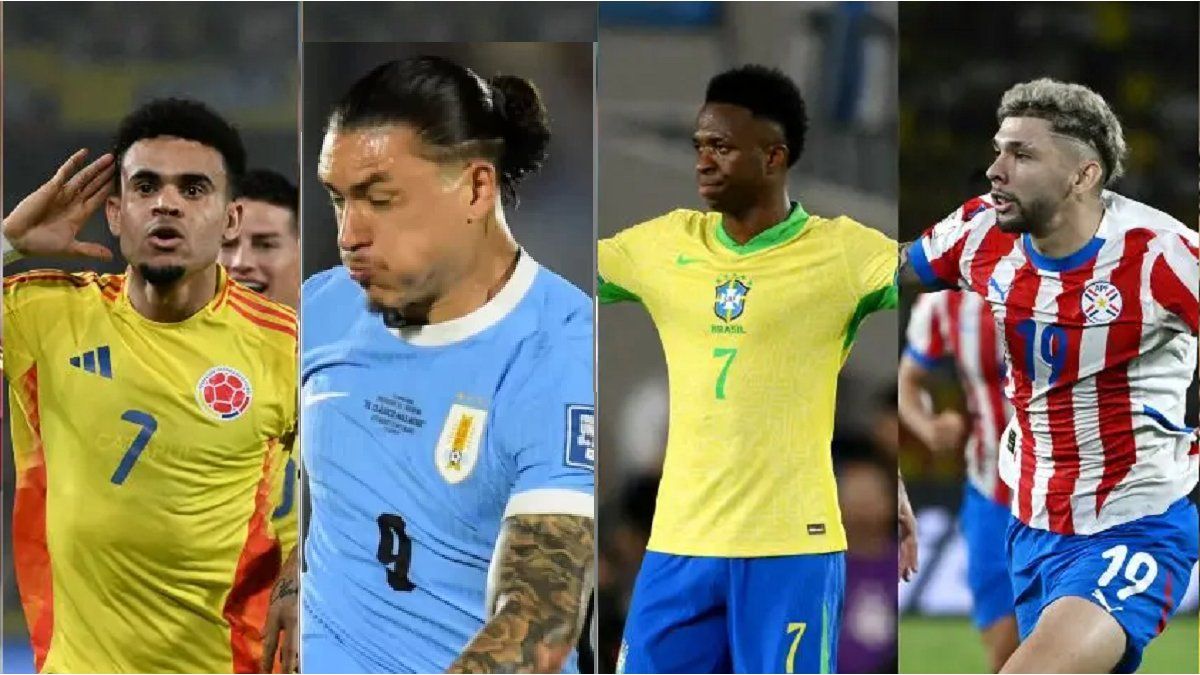 All matches that are played tonight by the South American qualifiers