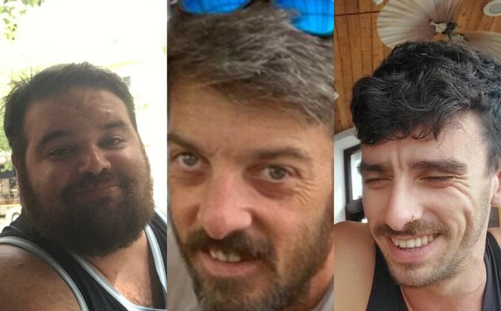 Tres argentinos continúan con vida: Eitan Horn y los hermanos David y Ariel Cunio. Tres argentinos continúan con vida: Eitan Horn y los hermanos David y Ariel Cunio.