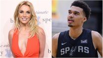 Britney Spears y Victor Wembanyama.
