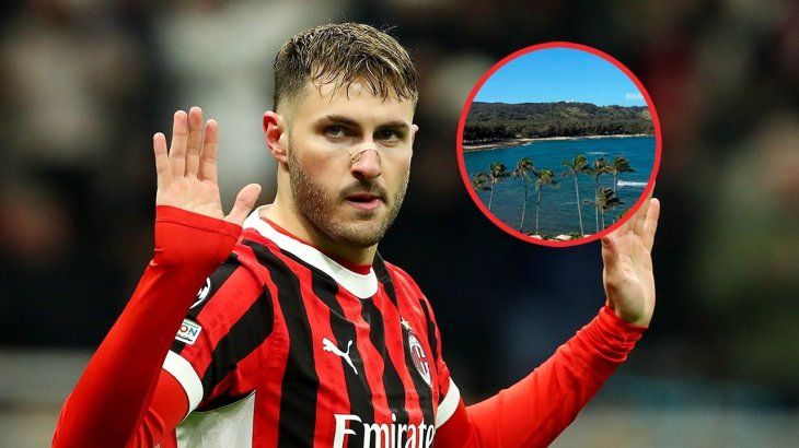 El campeonato italiano llegó a su fin. Santiago Giménez y su esposa Fer Serrano se tomaron unos días de vacacones en la paradisíaca isla de Hawái.