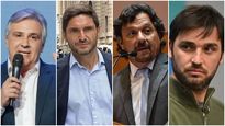 Martín Llaryora, Maximiliano Pullaro, Gustavo Sáenz e Ignacio Torres.&nbsp;