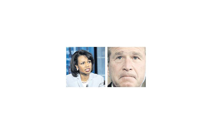 El día de los atentados de Al Qaeda en Washington y en Nueva York, Condoleezza Rice comandó la logística. En el búnker en que fue escondido Dick Cheney sobraba gente, por lo que fueron liberados los prescindibles.