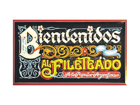 Fileteado: un arte que resurge