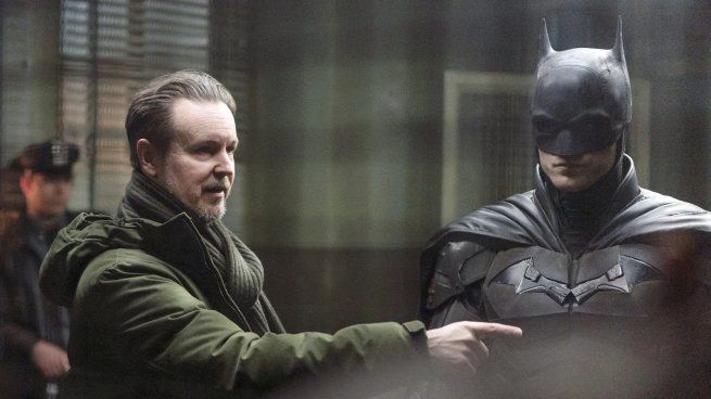 Matt Reeves en el set de The Batman.