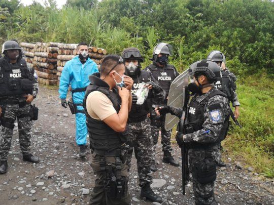 Seis personas fueron liberadas en la Amazonia ecuatoriana tras una retenci&oacute;n en reclamo del cuerpo de un l&iacute;der ind&iacute;gena.