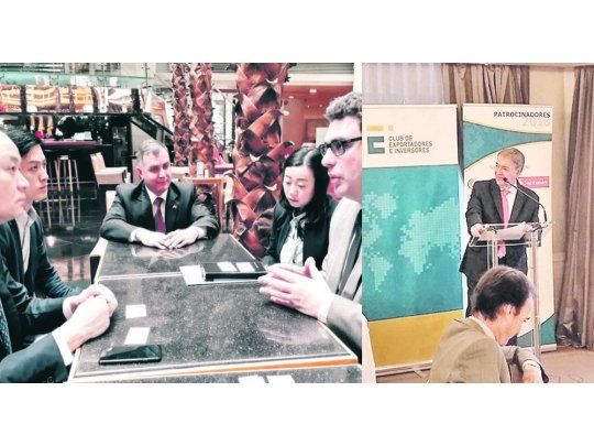 China y España, en la mira de Cornejo y de Schiaretti