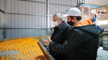 El presidente Alberto Fernández apuntó contra los formadores de precios.&nbsp;