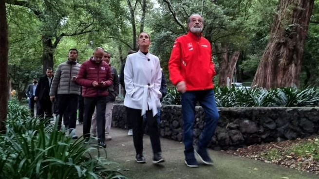 Claudia Sheinbaum y Carlos Slim Helú platicaron esta semana.
