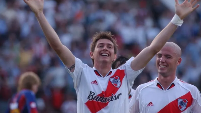 El exfutbolista de River que hoy atiende una ferretería en un pueblo de Santa Fe. 
