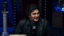 Javier Milei in his appearance in a libertarian streaming. Javier Milei in his appearance in a libertarian streaming.
