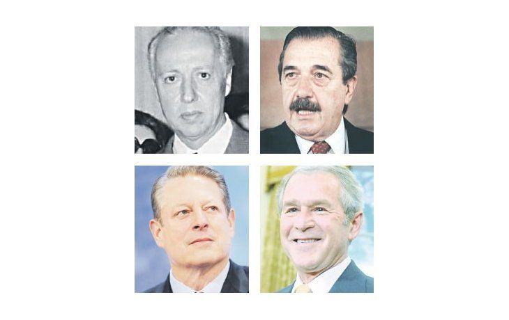 Comparaciones como siempre odiosas para el domingo: Luder y Alfonsín de 1983 y la de Gore y Bush (h), definida por penales en EE.UU.