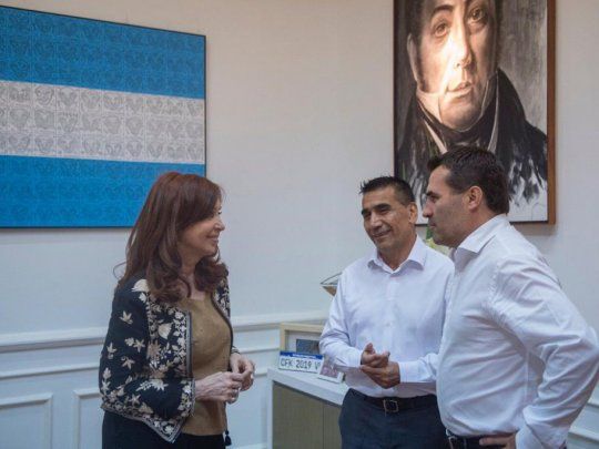 Cristina y candidatos neuquinos