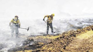 incendios en corrientes: la lluvia ayuda a controlar focos en el parque nacional ibera