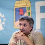 Máximo Kirchner confirmó que el PJ bonaerense podría renovar sus autoridades en febrero y aseguró que no teme competir por la conducción del partido. Máximo Kirchner confirmó que el PJ bonaerense podría renovar sus autoridades en febrero y aseguró que no teme competir por la conducción del partido.