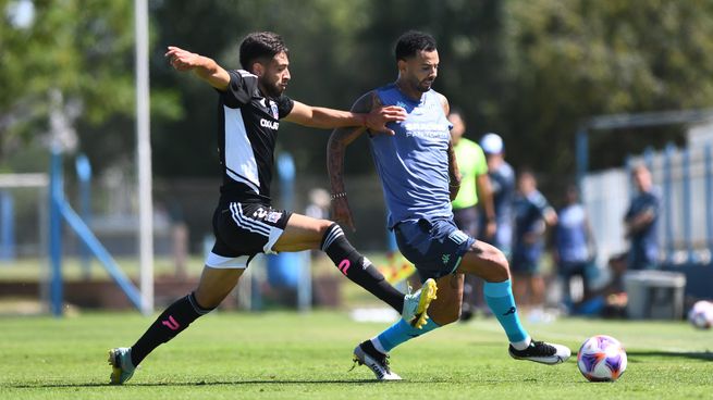 Cardona marcó la igual de Racing ante Colo-Colo.