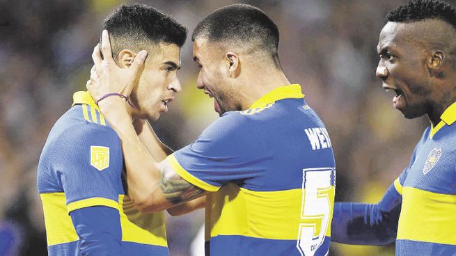 revancha. Tuvo Payero: tras errar la primera chance de gol, en la segunda no falló y abrió la cuenta de Boca.