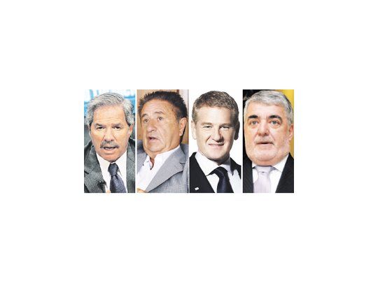 Felipe Solá, Eduardo Duhalde, Francisco de Narváez, Mario Das Neves