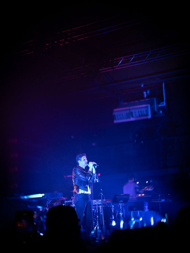 Foster The People met again with the Argentine public in a grocery c art average