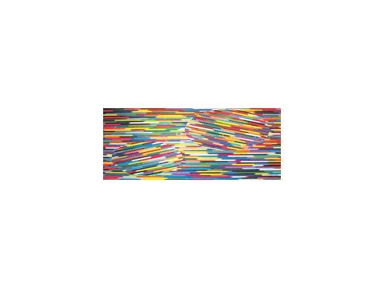 «Velocidad», la obra del joven artista argentino Fabián Burgos que abre la muestra de la colección del Museum Art Center de Buenos Aires, que salió de gira antes de abrir sus puertas.