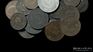 Old coins, patacón cents from the year 1883. Old coins, patacón cents from the year 1883.