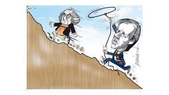 ámbito.com | El presidente del Banco Central, Martín Redrado, se debate entre contener el dólar y la salida de depósitos.