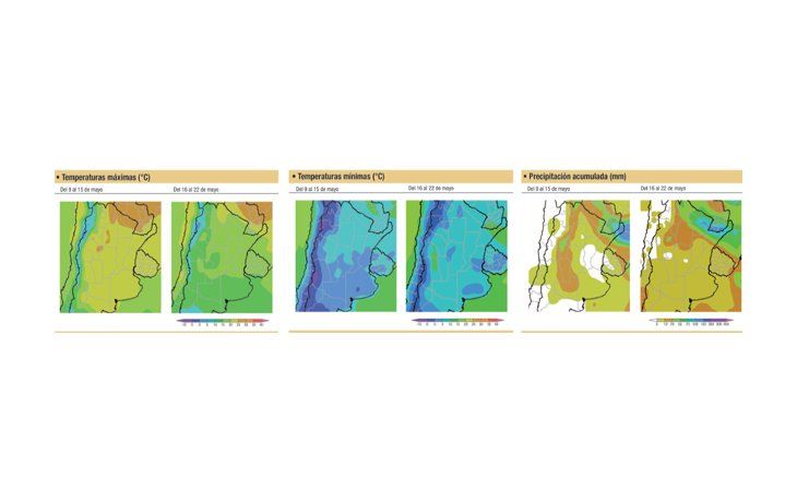 Lloverá sobre el centro-oeste y el noreste del área agrícola