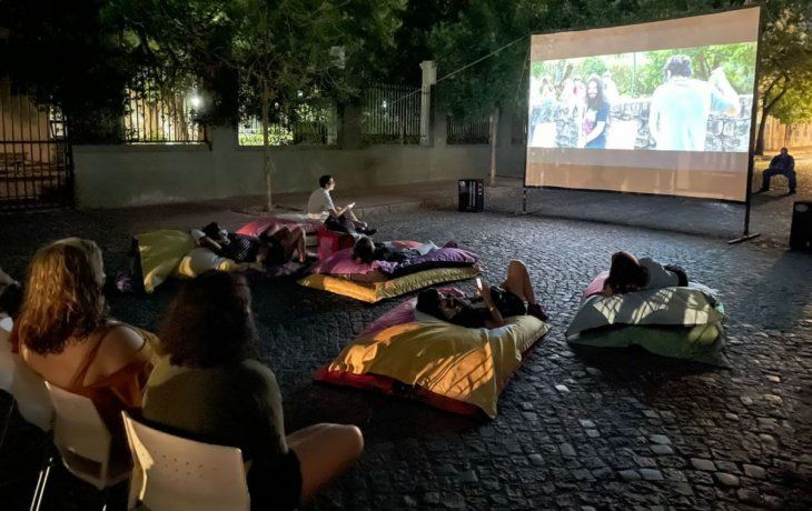 Cine a cielo abierto.&nbsp;