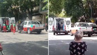 Un policía de la Ciudad frustró un robo a un supermercado en pleno barrio de Caballito e hirió a uno de los delincuentes.